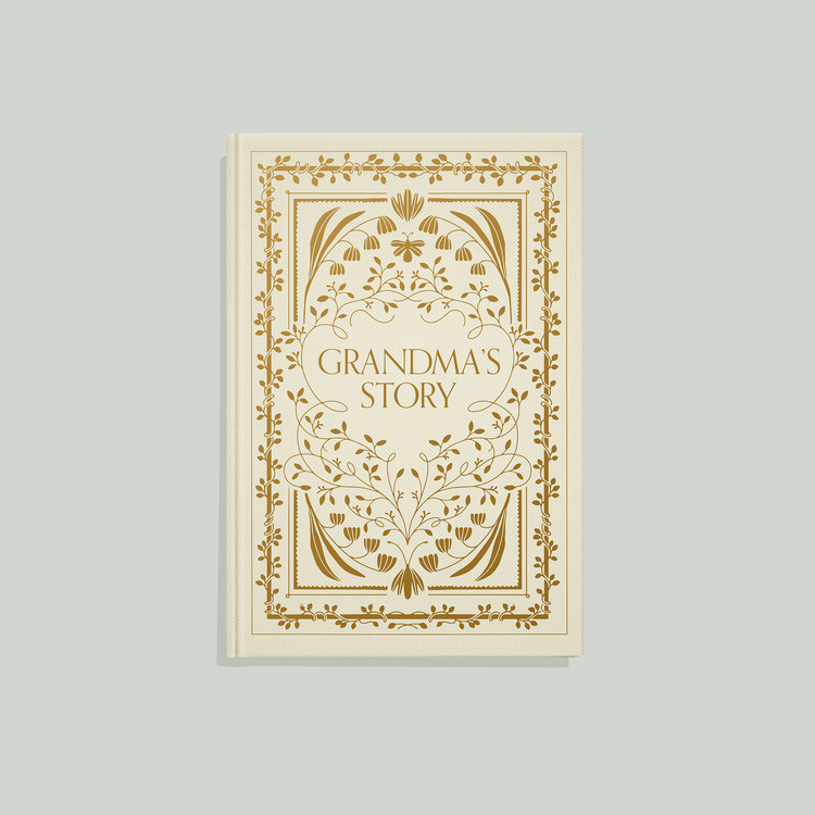Grandma's Story Memory & Keepsake Journal for Family