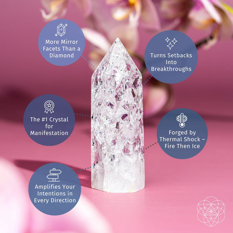 Limitless Manifestation - Ice Quartz Point