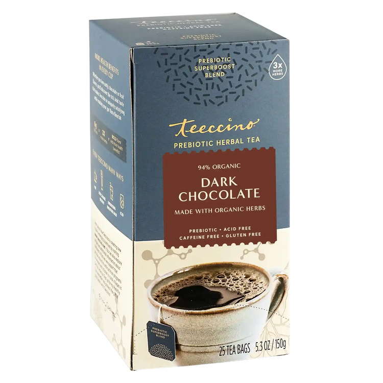 Dark Chocolate Prebiotic SuperBoost Herbal Tea